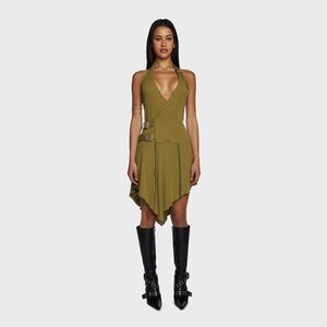 The Ragged Priest Stranded Halter Neck Dress | 16 | NWT